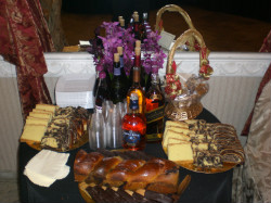 Kiddush table